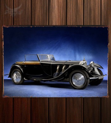 Металлическая табличка Mercedes-Benz 680S Torpedo Roadster by Saoutchik